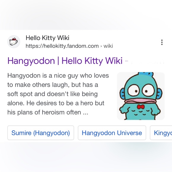 Sanrio Hangyodon Wallet Case Bag Coin Purse Organizer Travel Cosmetic Makeup New - Picture 9 of 9